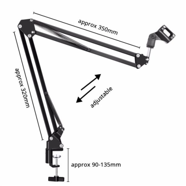 Condenser Microphone Recording Tech X-1 + ARM STAND | X1 - Image 2