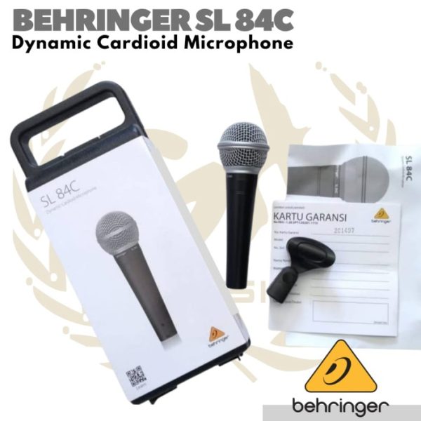 BEHRINGER SL84C Dynamic Microphone | Mic Vokal SL 84C