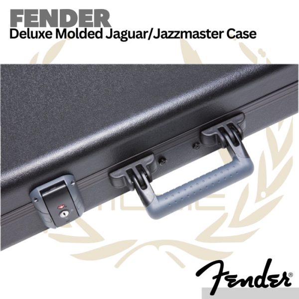 Fender Deluxe Molded Jazzmaster/Jaguar Guitar Case - Hardcase Koper - Image 3