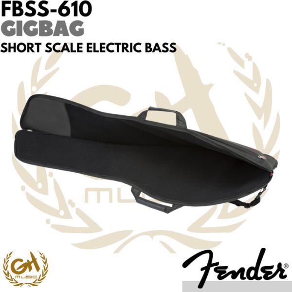 Fender FBSS-610 Short Scale Electric Bass Guitar Gig Bag - GigBag Bass - Image 3