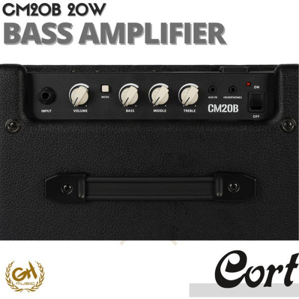 CORT CM20B BASS AMPLIFIER, CM20 B - Image 4