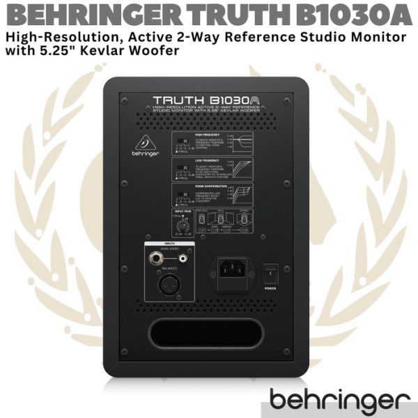 BEHRINGER TRUTH B1030A Active Studio Monitor Speaker 5" Kevlar Woofer - Image 2