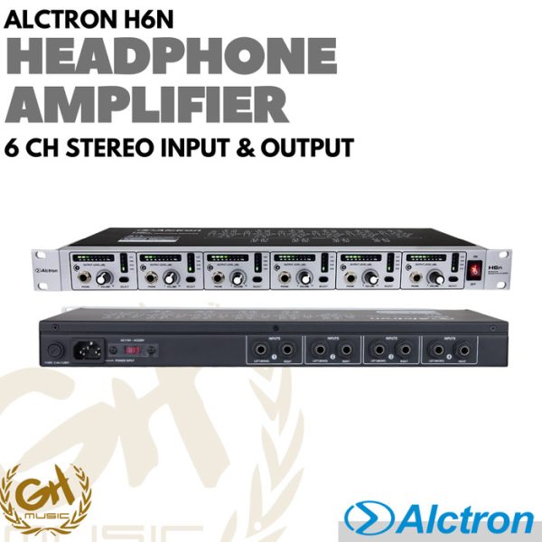 Alctron H6N 6 Channel Headphone Amplifier