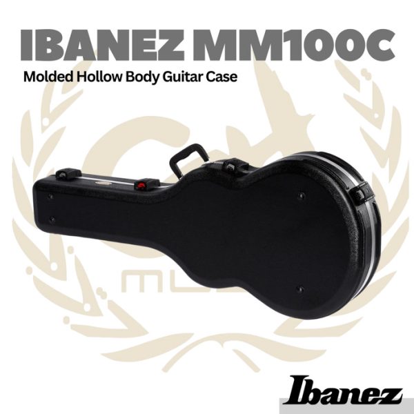 Ibanez MM100C Molded Hollow Body Guitar Case - Hardcase Koper Gitar - Image 2