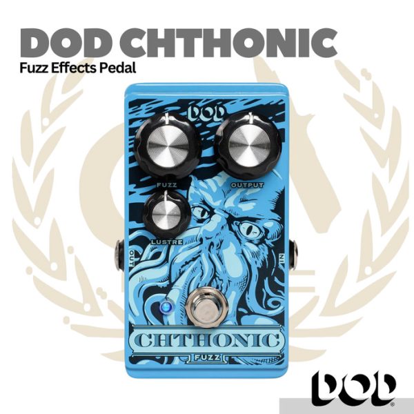 DOD Chthonic Fuzz Effects Pedal - Efek Gitar