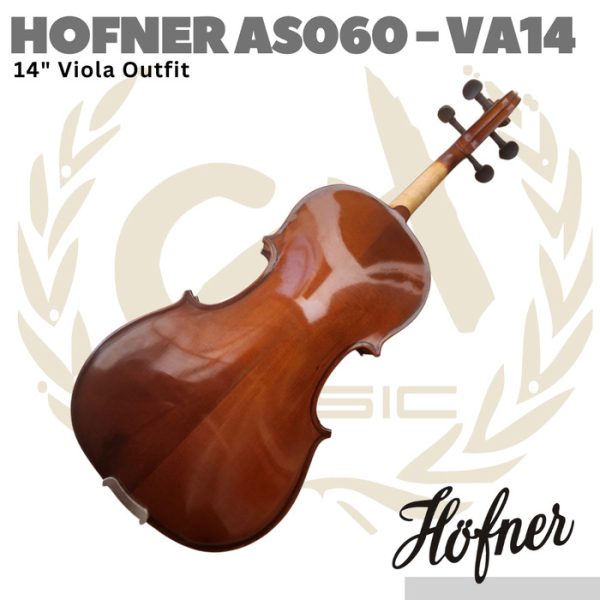 Hofner AS060-14VA Viola Outfit 14inch - Biola AS-060 14VA - Image 2