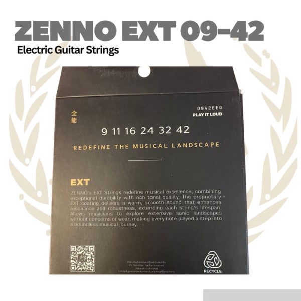 Zenno EXT 0942 Guitar Strings 09-42 - Senar Gitar Elektrik - Image 2