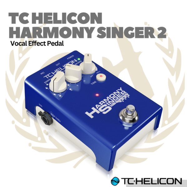 TC Helicon Harmony Singer 2 Vocal Effect Pedal - Efek Vokal - Image 3