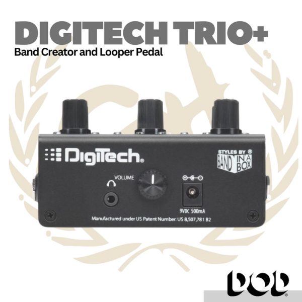 DigiTech Trio+ Band Creator and Looper Effect Pedal - Efek Gitar - Image 2