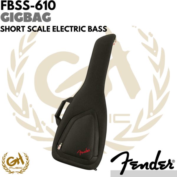 Fender FBSS-610 Short Scale Electric Bass Guitar Gig Bag - GigBag Bass