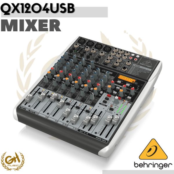 BEHRINGER XENYX QX1204USB MIXER AUDIO INTERFACE