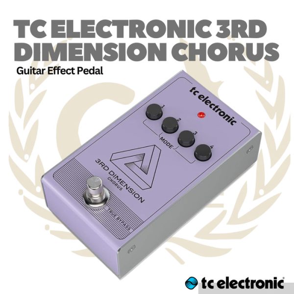 TC Electronic 3RD DIMENSION CHORUS Guitar Effect Pedal - Gitar Efek - Image 2