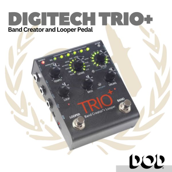 DigiTech Trio+ Band Creator and Looper Effect Pedal - Efek Gitar