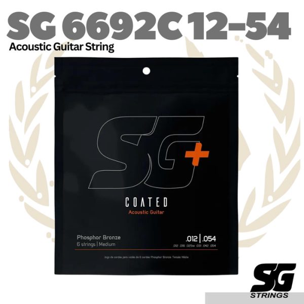 SG String 6692C Acoustic Guitar String 12-54 - Senar Gitar Akustik