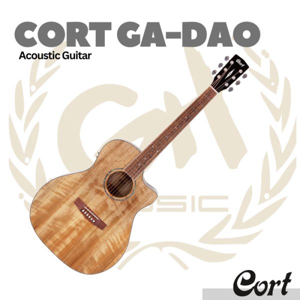 Cort GA-DAO Acoustic Guitar - Gitar Akustik