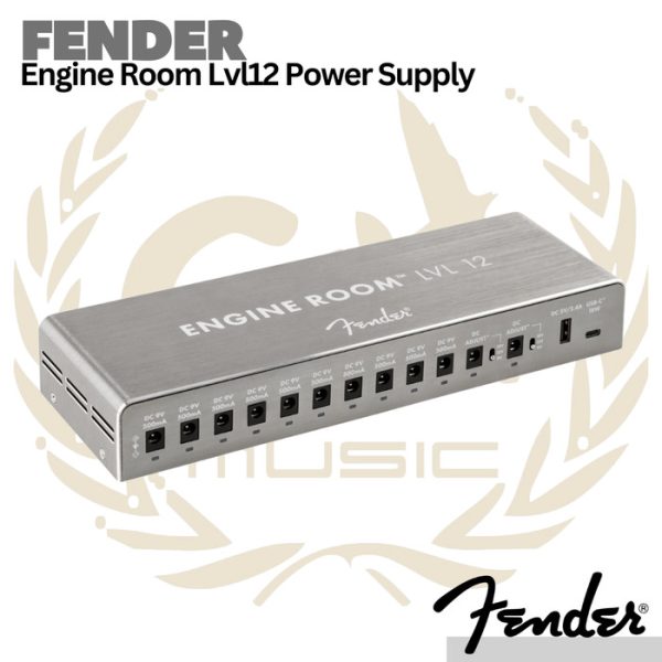 Fender Engine Room LVL12 Effect Power Supply - Adaptor Efek Multi - Image 4