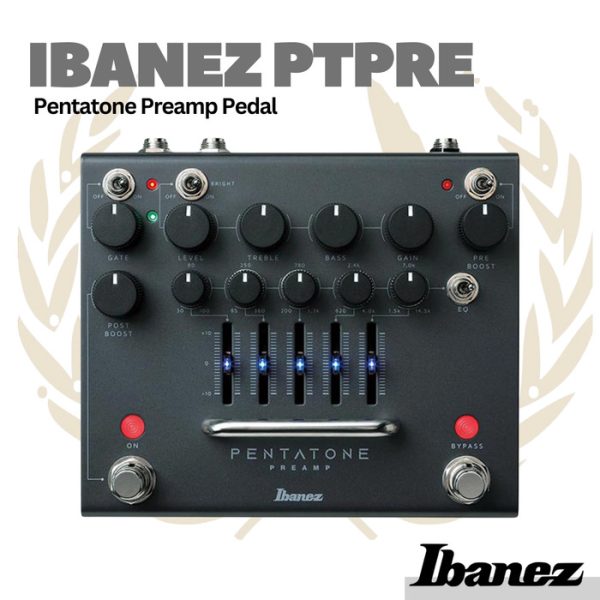 Ibanez PTPRE Pentatone Preamp Pedal Guitar Effect - Efek Gitar