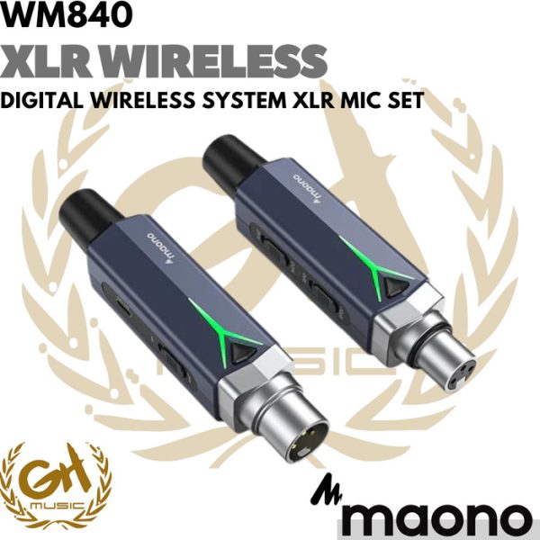 Maono WM840 Digital Wireless System XLR Vocal Set