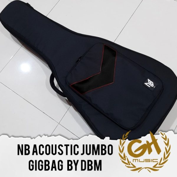 NB ACOUSTIC GUITAR JUMBO GIGBAG BY DBM