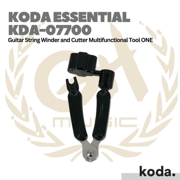 Koda Essential Guitar String Winder and Cutter Multifunctional Tool ONE