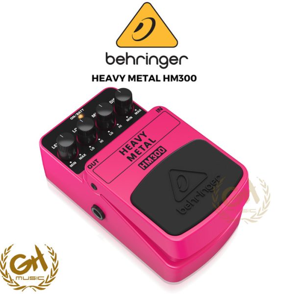 BEHRINGER HM300 Heavy Metal Distortion Effects Pedal - Image 2