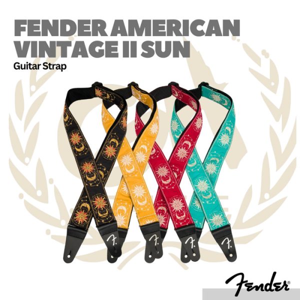 Fender American Vintage II Sun Guitar Strap - Strap Gitar Bass