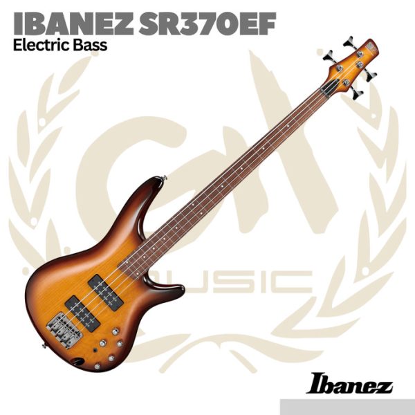 Ibanez SR370EF Electric Bass Fretless - Bass Elektrik