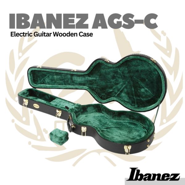 Ibanez AGS-C Electric Guitar Wooden Case - Hardcase Koper Gitar - Image 3