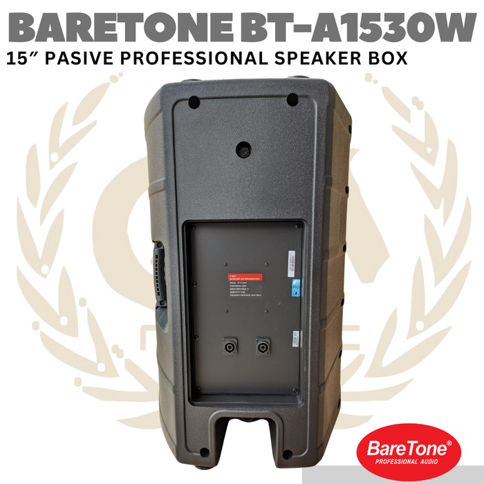 BARETONE BT-A1530W 15″ Inch Passive Speaker | Spiker Pasif - Image 2