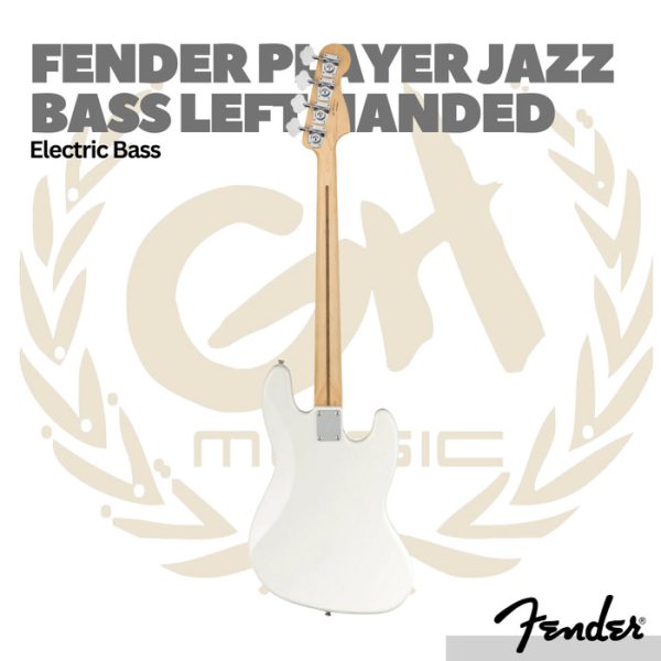 Fender Player Jazz Bass Left-Handed Bass Maple FB - Bass Elektrik - Image 2