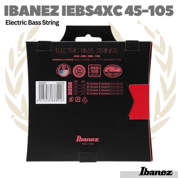 Ibanez IEBS4XC 45-105 Electric Bass String - Senar Bass Elektrik - Image 2