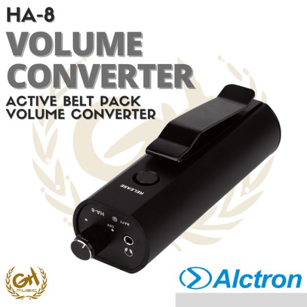 ALCTRON HA-8 ACTIVE VOLUME CONVERTER BELT PACK | HA8 HA 8 - Image 2