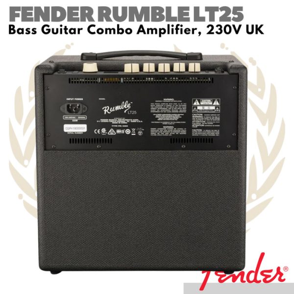 FENDER RUMBLE LT25 Bass Guitar Combo Amplifier | Ampli Speaker - Image 2