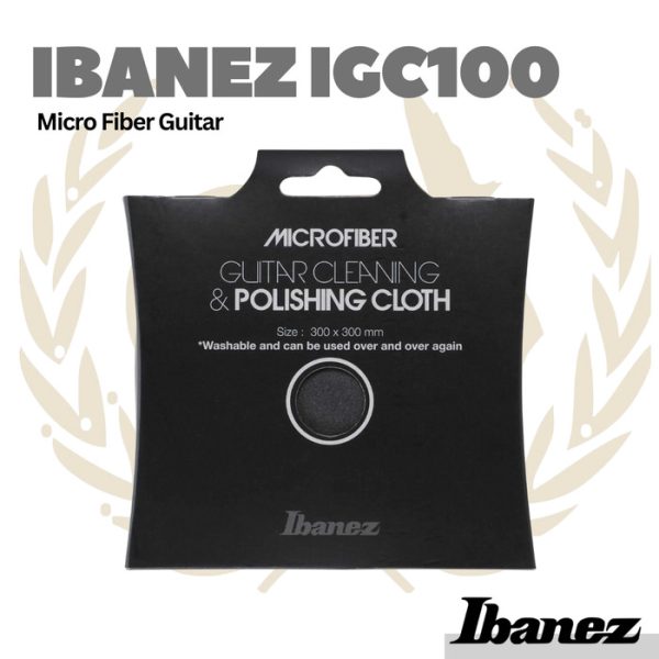 Ibanez IGC100 Micro Fiber Guitar Cloth - Kain Pembersih