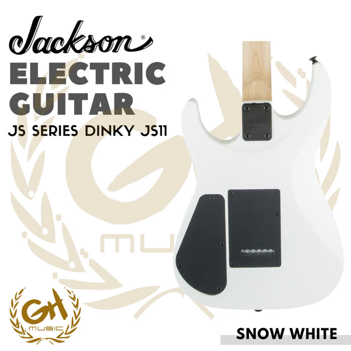 JACKSON JS SERIES DINKY JS11 ELECTRIC GUITAR SNOW WHITE | Gitar - Image 2