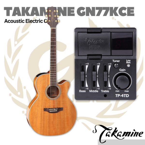 Takamine GN77KCE Acoustic Mini Jumbo Electric Guitar - Gitar Akustik