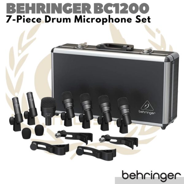 Behringer BC1200 7 piece Drum Microphone Set | Mic BC 1200