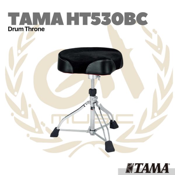 TAMA HT530BC 1st Chair Wide Rider Trio Cloth Top Drum Throne - Kursi Drum