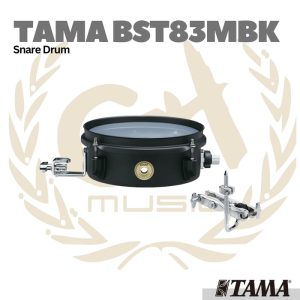 TAMA BST83MBK 3x8inch Metalworks Effect Snare Drum w/MC69 Attachment