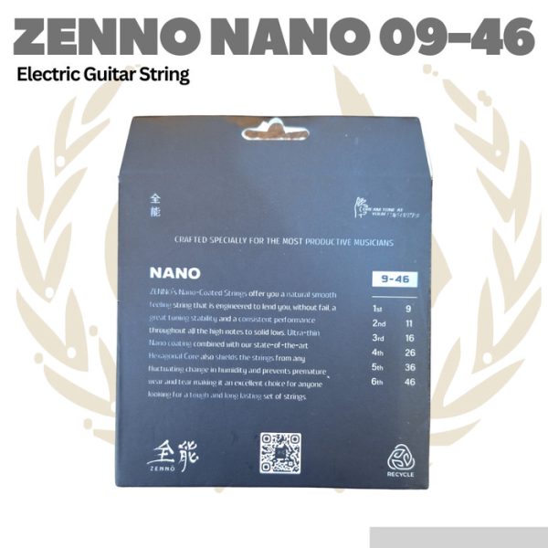 Zenno NANO 0946 Guitar Strings 09-46 - Senar Gitar Elektrik - Image 2