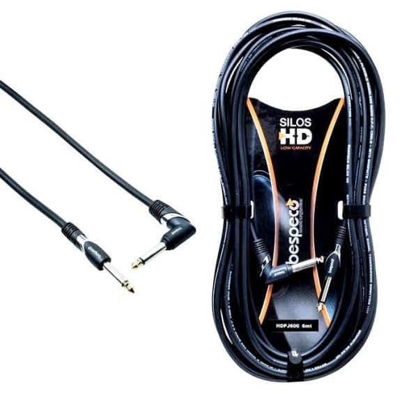 Baspeco HDPJ600 CABLE / KABEL INSTRUMEN Jack Mono L 6,3mm 6meter