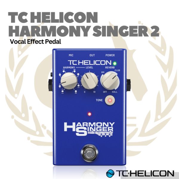 TC Helicon Harmony Singer 2 Vocal Effect Pedal - Efek Vokal