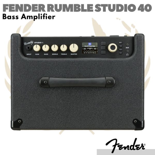 FENDER RUMBLE STUDIO 40 Bass Amplifier | Ampli Speaker Bass Rumble40 - Image 2