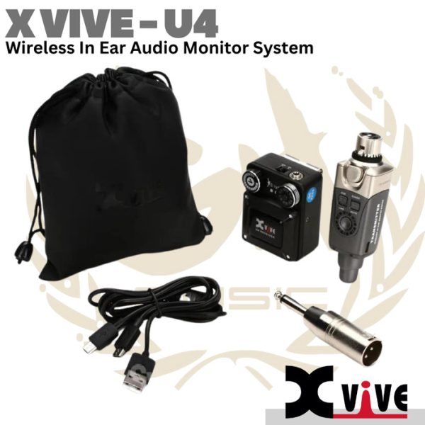 XVIVE U4 In Ear Audio Monitor Wireless System - Image 2