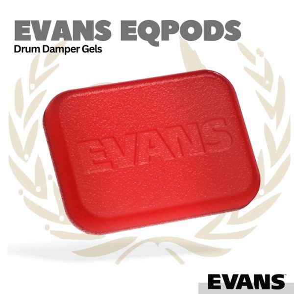 Evans EQPODS Drum Damper Gels |Peredam Membran Gel Demper Snare Tom - Image 2