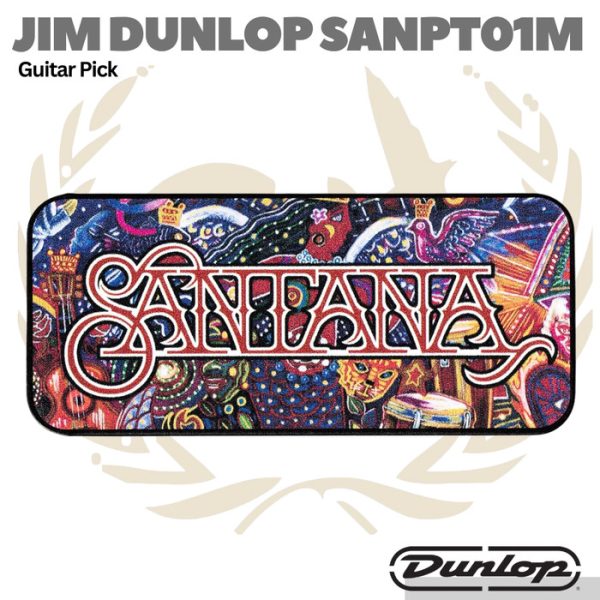 Jim Dunlop Santana Medium Pick SANPT01M - Pik Gitar Bass isi 6 - Image 3