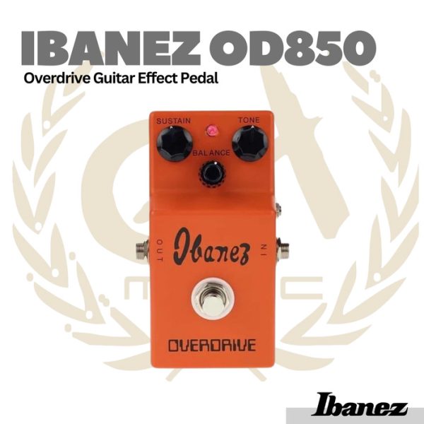 Ibanez OD850 Overdrive Guitar Effects Pedal - Efek Pedal