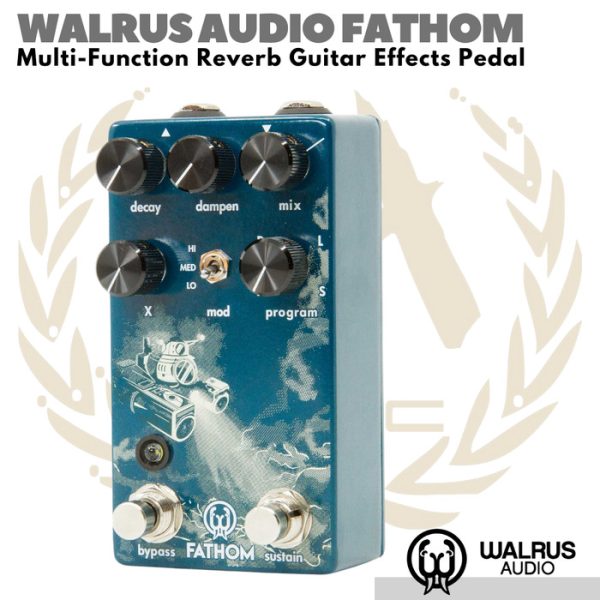 WALRUS AUDIO FATHOM Multi Reverb Guitar Effects Pedal | Efek Gitar - Image 2