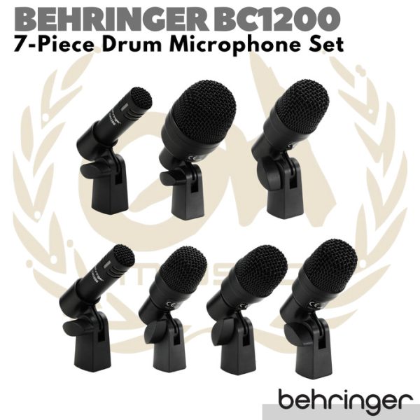 Behringer BC1200 7 piece Drum Microphone Set | Mic BC 1200 - Image 3