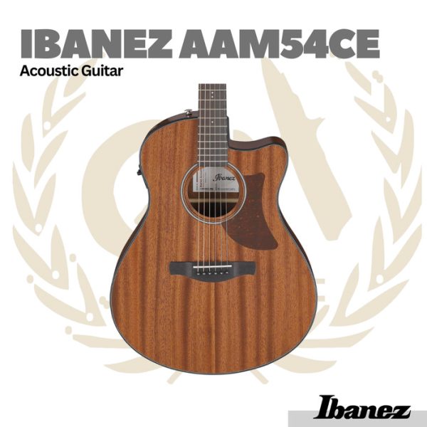 Ibanez AAM54CE Acoustic Electric Guitar - Gitar Akustik - Image 3